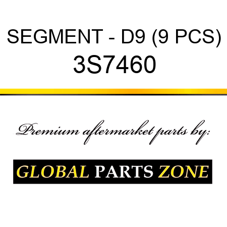 SEGMENT - D9 (9 PCS) 3S7460