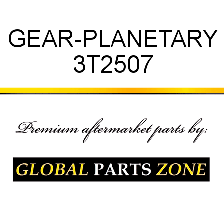 GEAR-PLANETARY 3T2507
