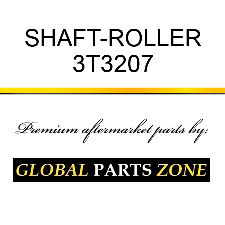 SHAFT-ROLLER 3T3207