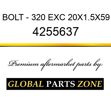 BOLT - 320 EXC 20X1.5X59 4255637