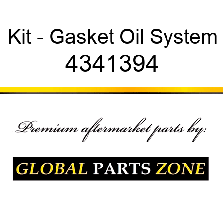 Kit - Gasket Oil System 4341394
