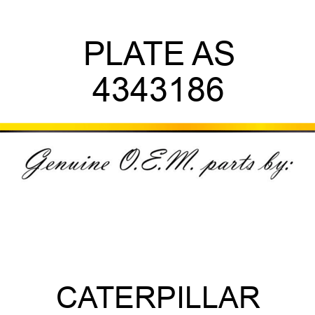PLATE AS 4343186