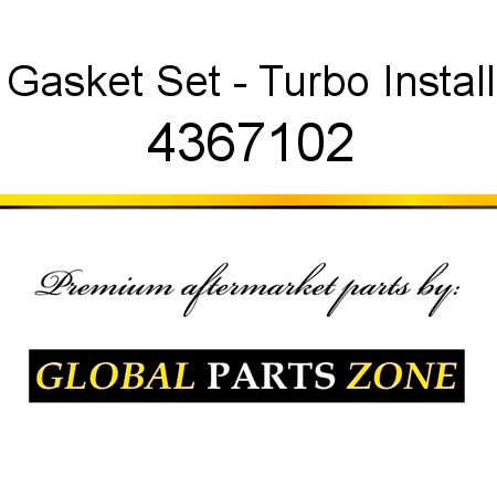 Gasket Set - Turbo Install 4367102