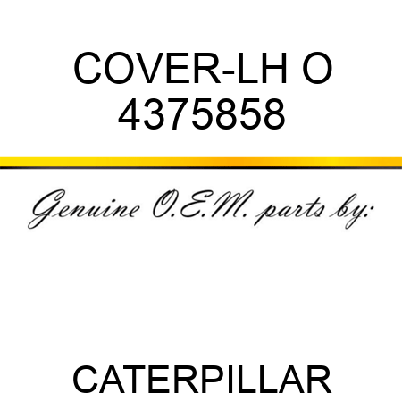 COVER-LH O 4375858