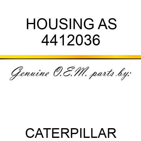 HOUSING AS 4412036