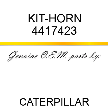 KIT-HORN 4417423