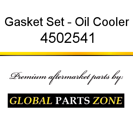 Gasket Set - Oil Cooler 4502541