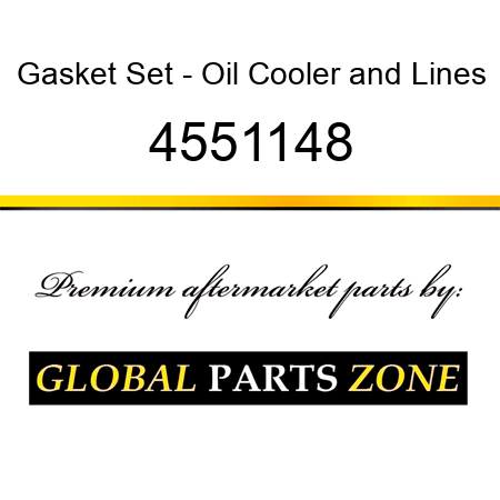 Gasket Set - Oil Cooler&Lines 4551148