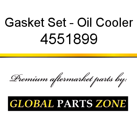 Gasket Set - Oil Cooler 4551899