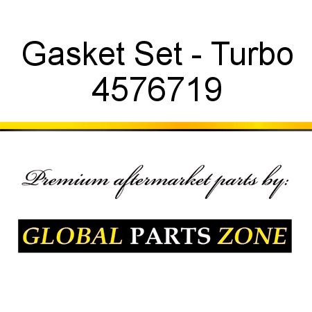 Gasket Set - Turbo 4576719