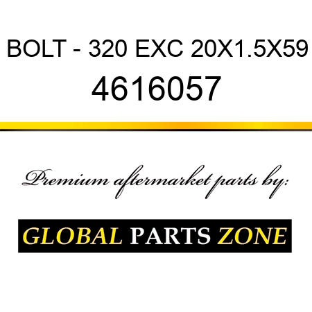 BOLT - 320 EXC 20X1.5X59 4616057
