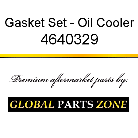 Gasket Set - Oil Cooler 4640329