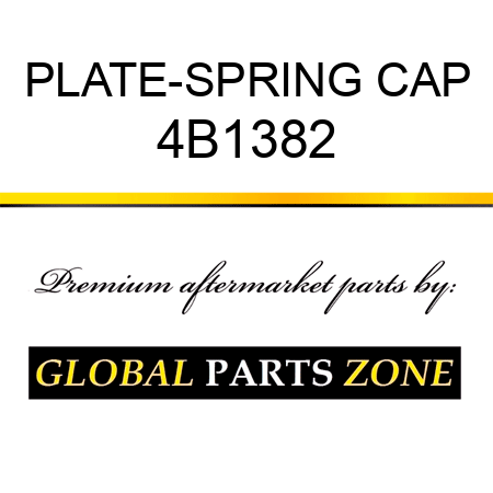 PLATE-SPRING CAP 4B1382