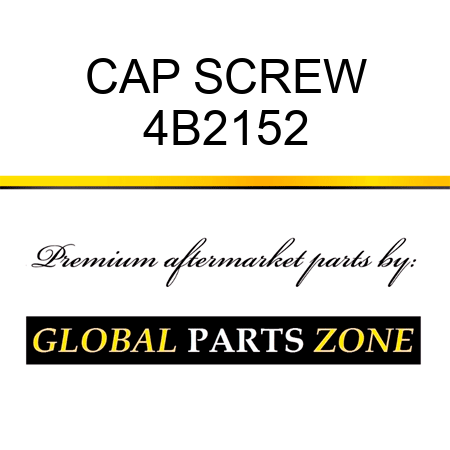 CAP SCREW 4B2152