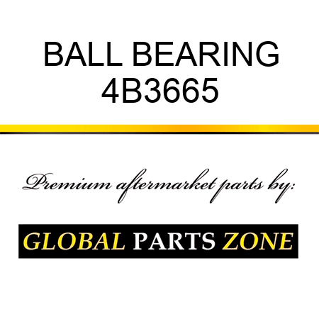 BALL BEARING 4B3665