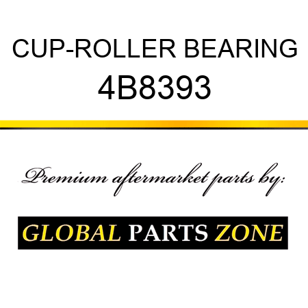 CUP-ROLLER BEARING 4B8393