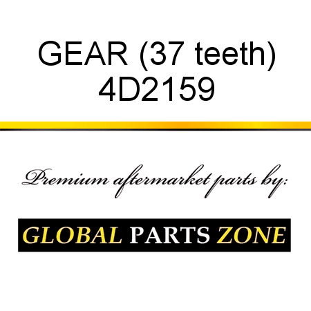 GEAR (37 teeth) 4D2159
