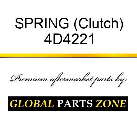 SPRING (Clutch) 4D4221
