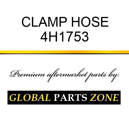 CLAMP HOSE 4H1753