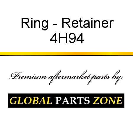 Ring - Retainer 4H94