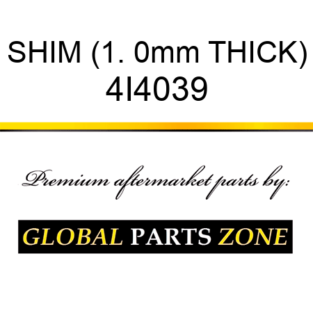 SHIM (1. 0mm THICK) 4I4039