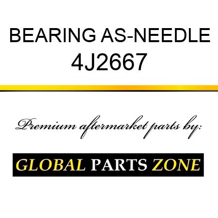 BEARING AS-NEEDLE 4J2667