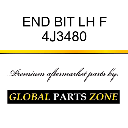 END BIT LH F 4J3480