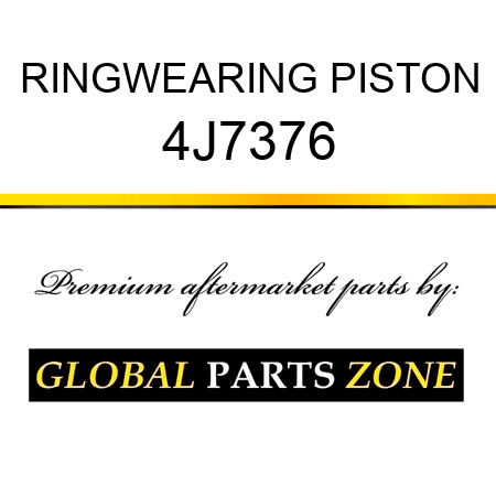 RING,WEARING PISTON 4J7376