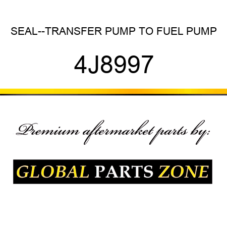 SEAL--TRANSFER PUMP TO FUEL PUMP 4J8997