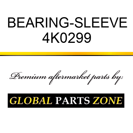 BEARING-SLEEVE 4K0299