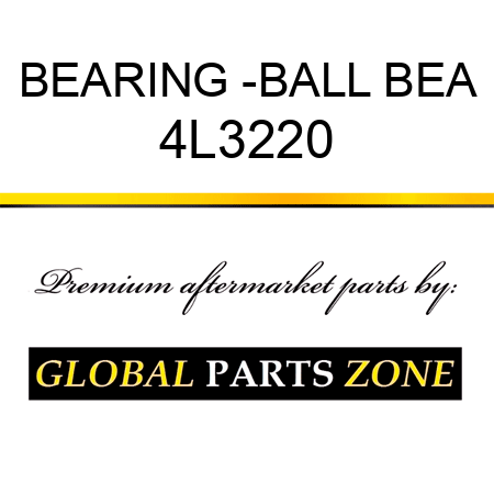 BEARING -BALL BEA 4L3220