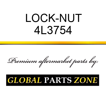 LOCK-NUT 4L3754