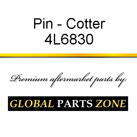 Pin - Cotter 4L6830