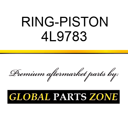 RING-PISTON 4L9783