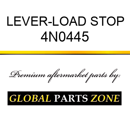 LEVER-LOAD STOP 4N0445