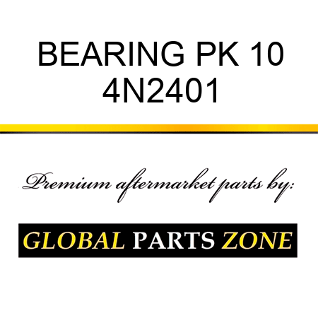 BEARING PK 10 4N2401