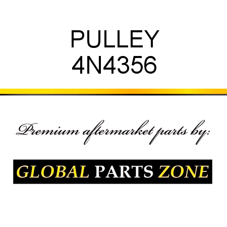 PULLEY 4N4356