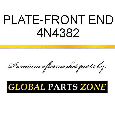 PLATE-FRONT END 4N4382