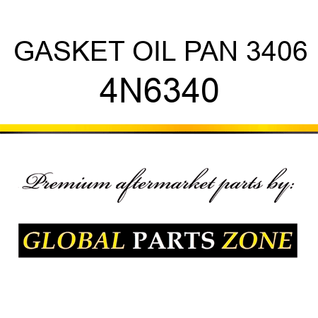 GASKET OIL PAN 3406 4N6340