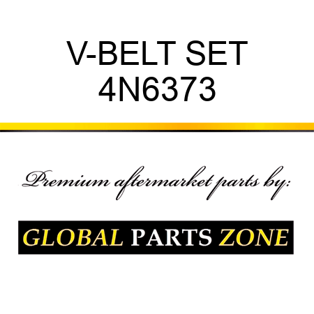 V-BELT SET 4N6373