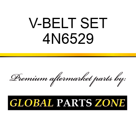 V-BELT SET 4N6529