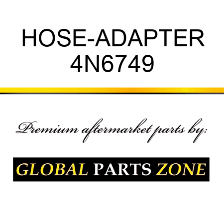 HOSE-ADAPTER 4N6749
