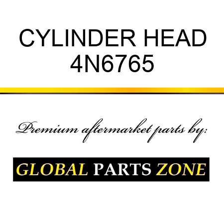 CYLINDER HEAD 4N6765
