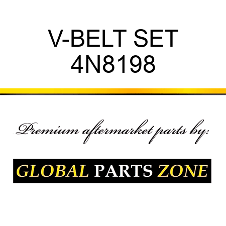 V-BELT SET 4N8198