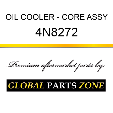 OIL COOLER - CORE ASSY 4N8272