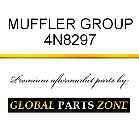 MUFFLER GROUP 4N8297