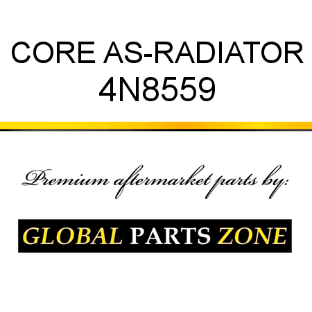 CORE AS-RADIATOR 4N8559