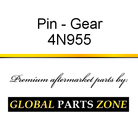 Pin - Gear 4N955