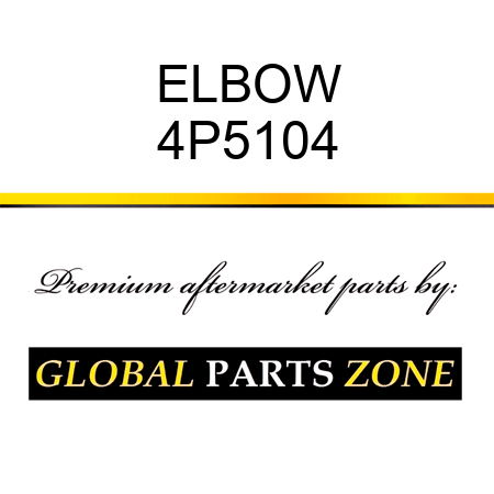 ELBOW 4P5104