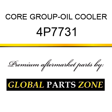 CORE GROUP-OIL COOLER 4P7731